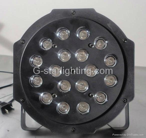 mini led par can/flat led par light/ stage lighting