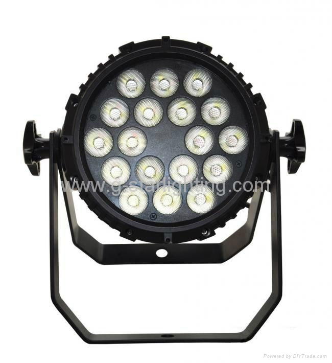  Outdoor 5 in 1 18X12W leds par can/led par lights/led stage lighting  2