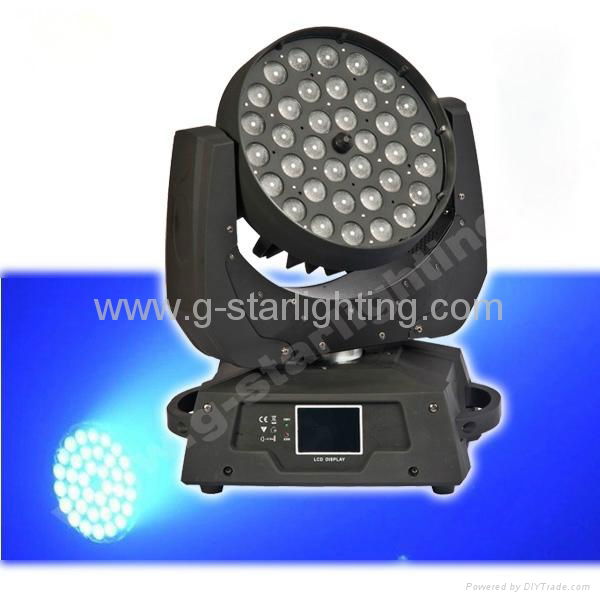 36*10w4in1 led moving head light with zoom