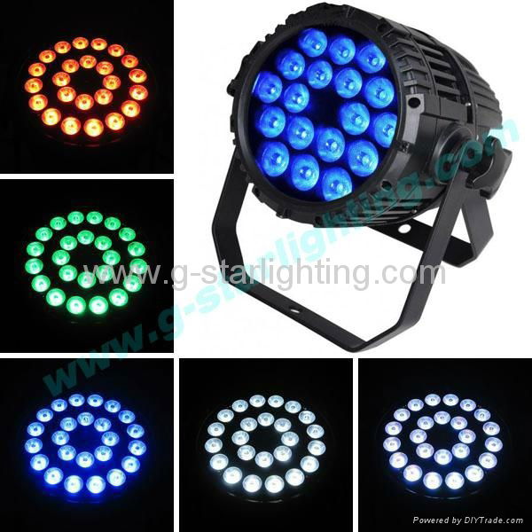  Outdoor 5 in 1 18X12W leds par can/led par lights/led stage lighting 