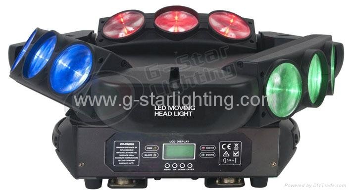 Three wings of LED moving head light