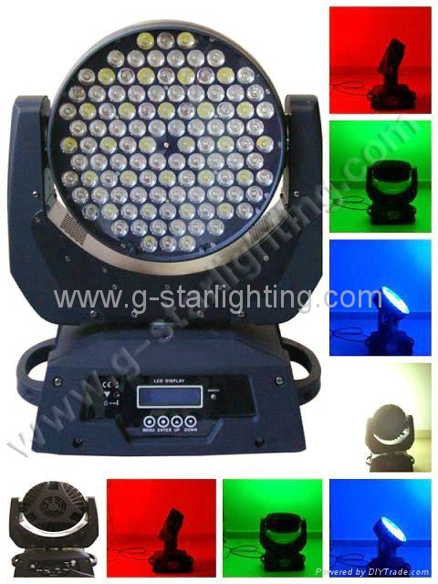LED moving head light/3X108w leds moving head lighting