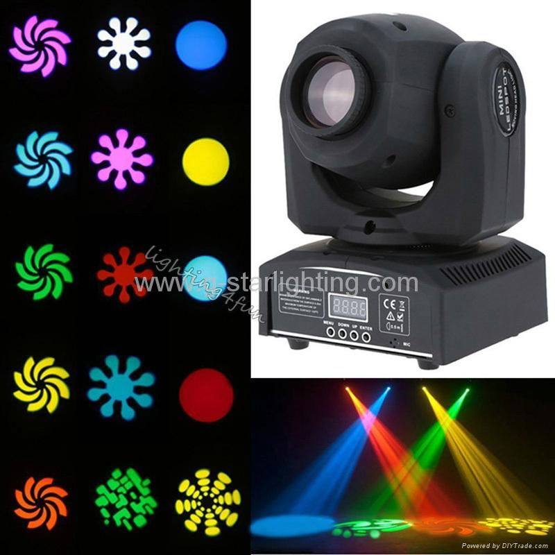 Mini 10w/30w Spot Led Moving Head Light 3