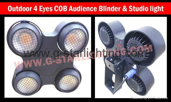 Outdoor 4 Eyes Led audience blinder light 4*100w 2in1/4in1