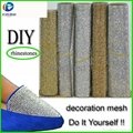 rhinestone mesh crystal stone net shoe decoration 5