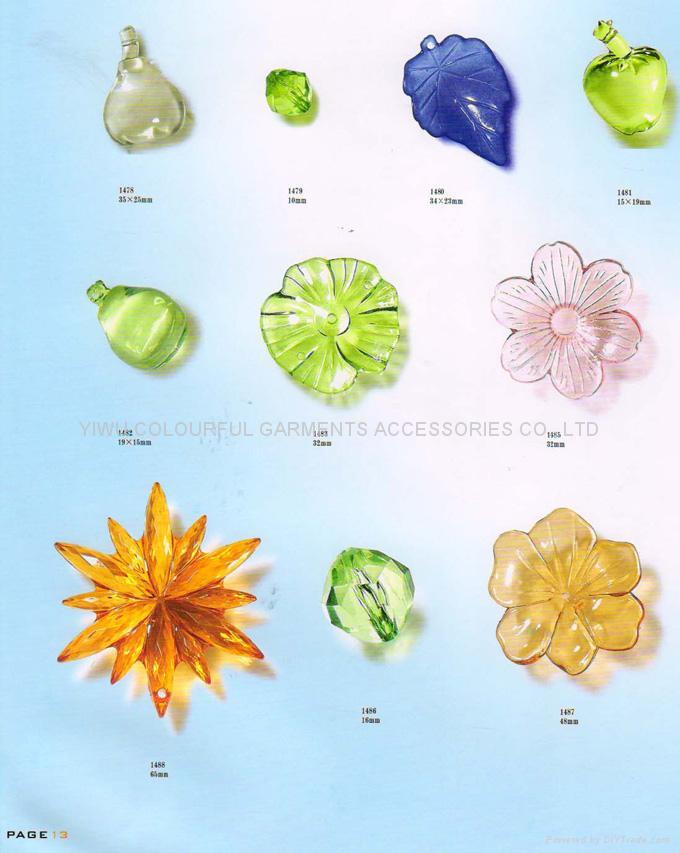 acrylic beads & jewelry part& garment accessory 2