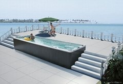 7.8M Monalisa Long Swimming Whirlpool Pool Balboa Outdoor spa (M-3325) (Hot Product - 1*)