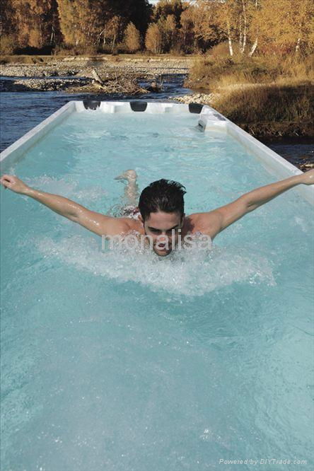 7.8M Monalisa Long Swimming Whirlpool Pool Balboa Outdoor spa (M-3325) 5
