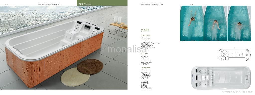 Whirl pool swimming pool outdoor spa M-3350 4