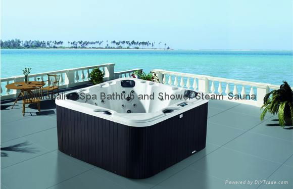 outdoor spa, whirlpool spa