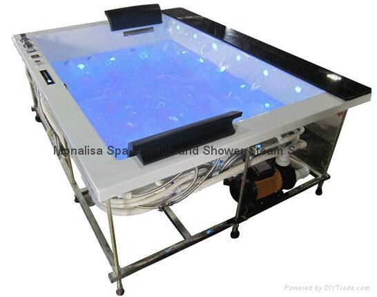 Monalisa LED Light Luxury Two Persons Bathtub M-2050 4