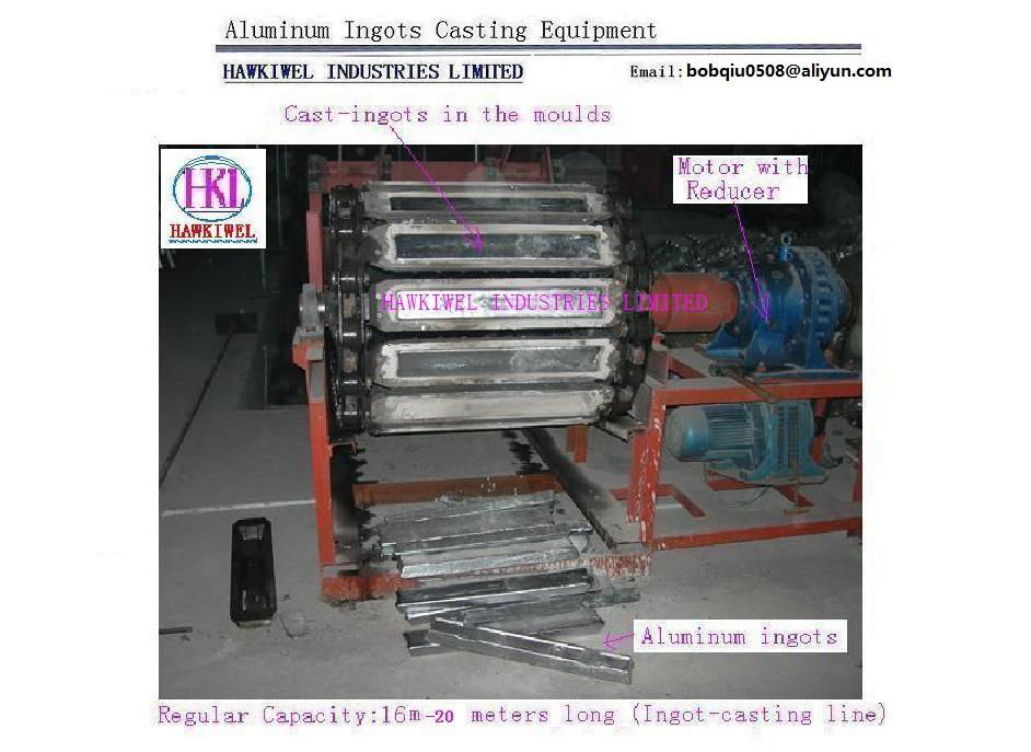 aluminum ingot casting line 4