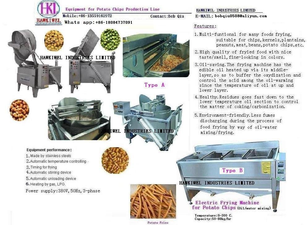potato chips processing equipment 4