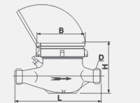 LXSG-15E-PLASTIC DRY TYPE VANE WHEEL WATER METER  3