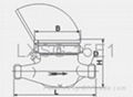 LXSG-15E-DRY TYPE VANE WHEEL WATER METER