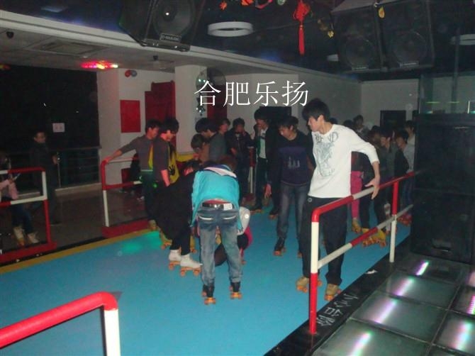 室內旱冰場專用地板 2