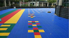幼儿園室外環保防水防滑拼裝地板
