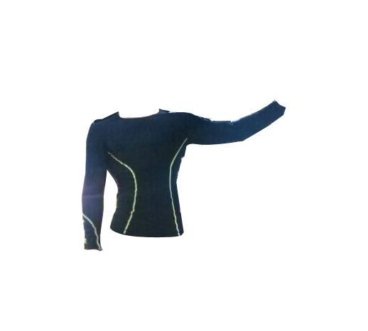 man long sleeves compression top with moisture transport function