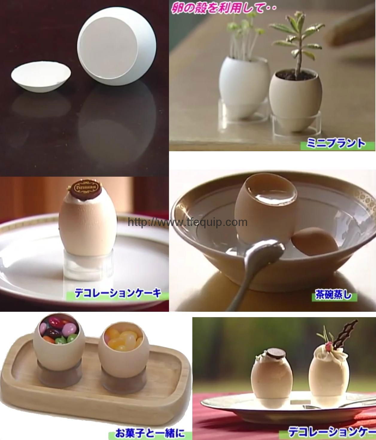 八九成新日本自动开蛋壳顶盖机割卵机 4
