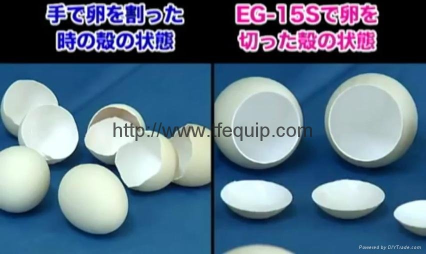 八九成新日本自动开蛋壳顶盖机割卵机 3