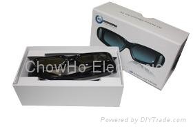 3D Active Shutter TV Glasses for Sony Panasonic monitor 3