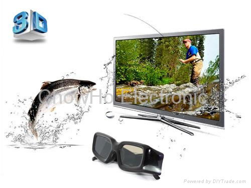 3D Active Shutter TV Glasses for Sharp Toshiba Mitsubishi 3