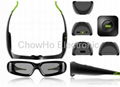 3D Active Shutter TV Glasses for Samsung LG monitor 1