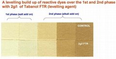 Tabanol FTR levelling agent for reactive dyes