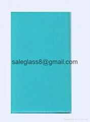 ocean blue float glass