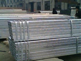 galvanized square pipe / GI square pipe 