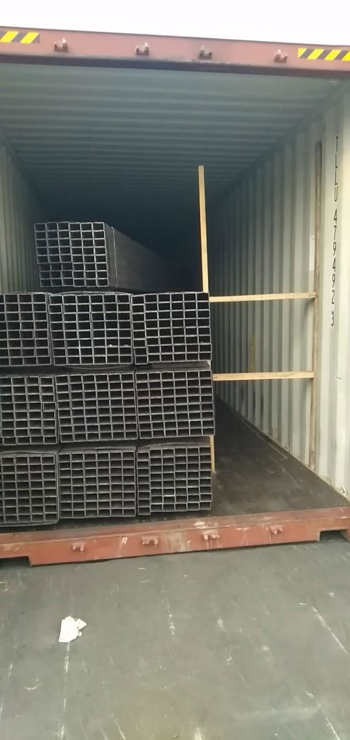 low carbon steel square tubes