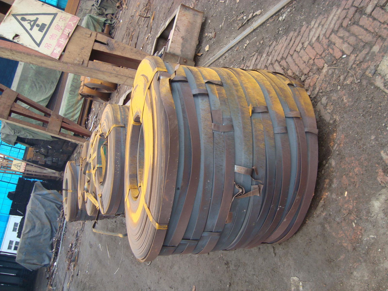 black annealed steel strips 2