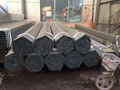 Q195 silver bright pre-galvanized hollow section