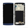 For LG v10 touch screen assembly with frame blue 
