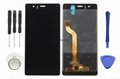 for Huawei P9 lcd screen assembly black 