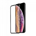 For iPhone Xs Round edge full edge tempered glass   