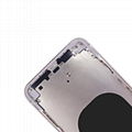 For iPhone XS Max Back Cover Glass With Back Camera Lens Replacement Aftermarket 8