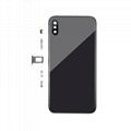 For iPhone XS Max Back Cover Glass With Back Camera Lens Replacement Aftermarket 10