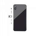 For iPhone XS Max Back Cover Glass With Back Camera Lens Replacement Aftermarket