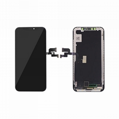 For iPhone X OLED Digitizer Frame Assembly Black Aftermarket