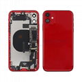 For iPhone 11 Back Housing Full Assembly Replacement