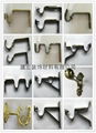 Electroplating single stent installation code curtain accessories 5