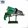 Geomembrane plastic extrusion welding gun