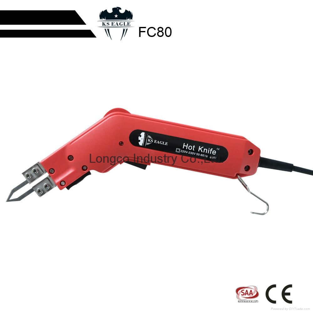 plastic & rubber hot knife cutter FC80 KS EAGLE (China Manufacturer