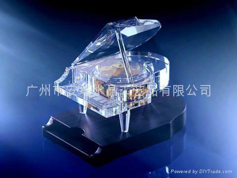 Crystal business card holder 5