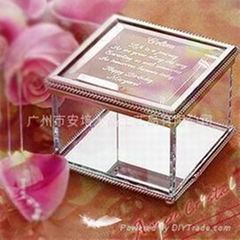 Crystal jewelry box