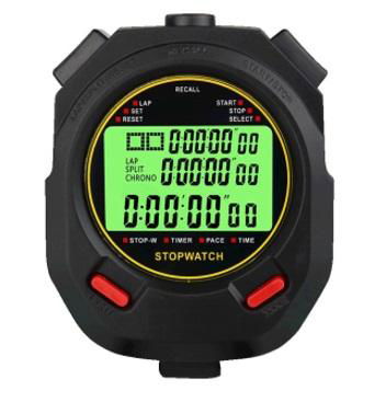 Digital Stopwatch Timer for Coaches Swimming Running Sports Training 5