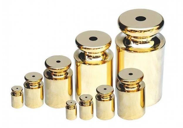 Precision Calibration Weight Set for Measurements in General Science and Laborat