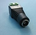 5.5x2.1mm female CCTV DC Power Female Jack Plug Connector Tip,Led Strip Male/Fem 3