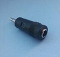 5.5x2.1mm female to 3.5mm male audio dc power connector tip